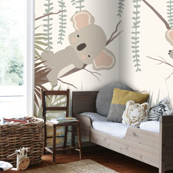 Cute Koala Kids Room Nursey Wall Mural