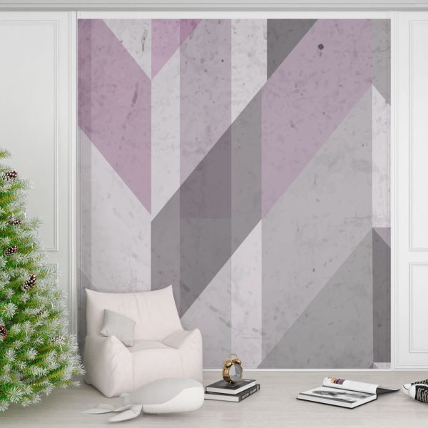 Geometric Vintage Wallpaper Wall Mural