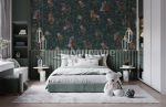 Kids Forest and Animals Wallpaper , Nursery Animals Mural