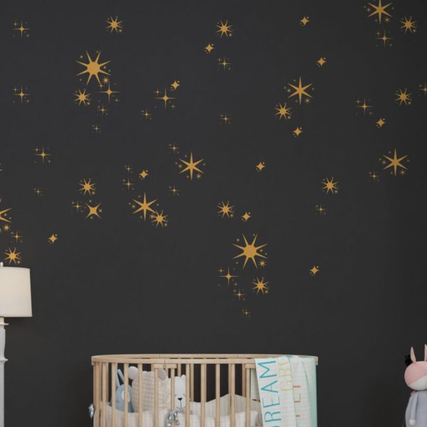 Wall Decal Kids Room Star Stickers