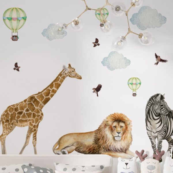 Wall Decal Tropical Animal Sticker