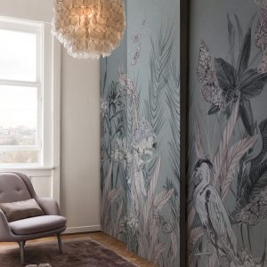 Flower and Birds 3D Wallpaper