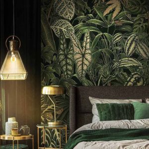 Multiple Tropical Patterned 3D Wallpaper
