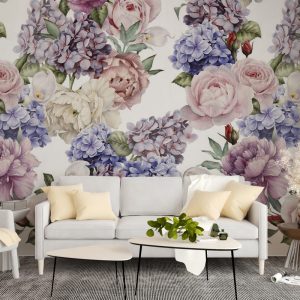Colorful Rose Petal 3D Wallpaper