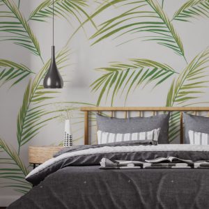 Green Bamboo Leaves Wallpaper