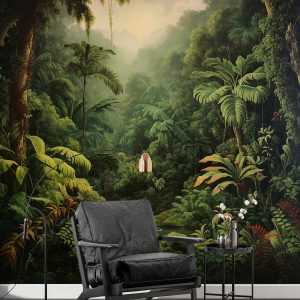 Rainforest Tropical Trees Wallpaper