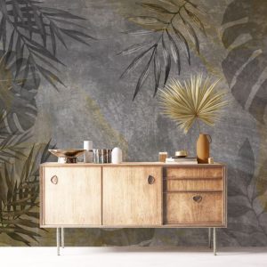 Trendy Leaf Wallpaper