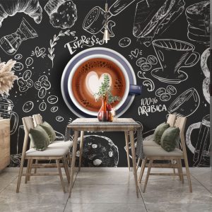 Special Design Wallpaper for Coffee Shops