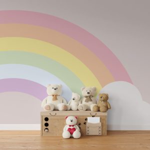 Rainbow and Cloud Wallpaper