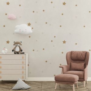 Star Patterned Wallpaper