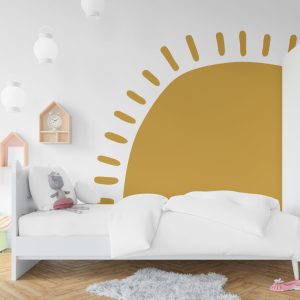 Soft Sun Kids Wallpaper
