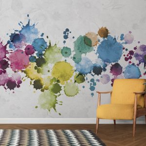 Paint Splatter Effect Wallpaper