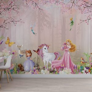 Princess Aurora Children's Wallpaper