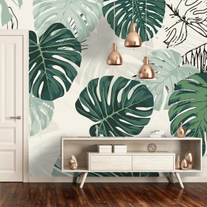 Dark Color Roses Hanging from Above Wallpaper
