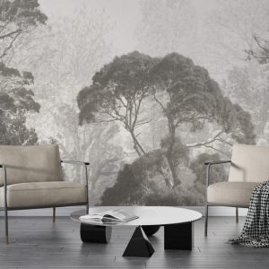 Soft Toned Trees Wallpaper