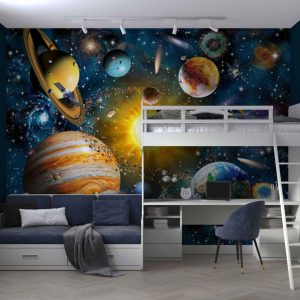 Planets in Space Wallpaper