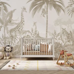 Plants and Animals in the Tropical Forest Wallpaper