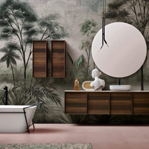 3D Scenic Tropical Wallpaper